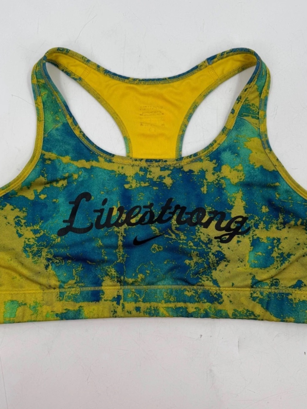 Nike Pro Women’s Livestrong Racerback  Sports Bra Size M